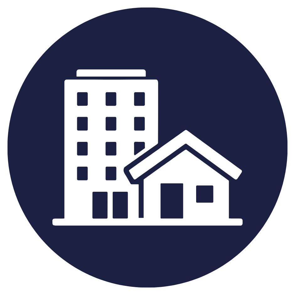 Health, Housing, & Community Safety icon